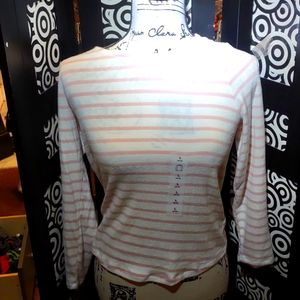 Brand New W/ tags girls 10/12 long sleeve shirt